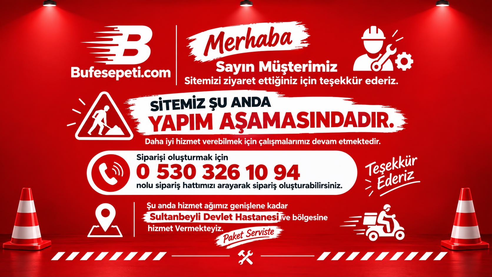 Bufesepeti.com Yapım Aşamasındadır - 0530 326 10 94